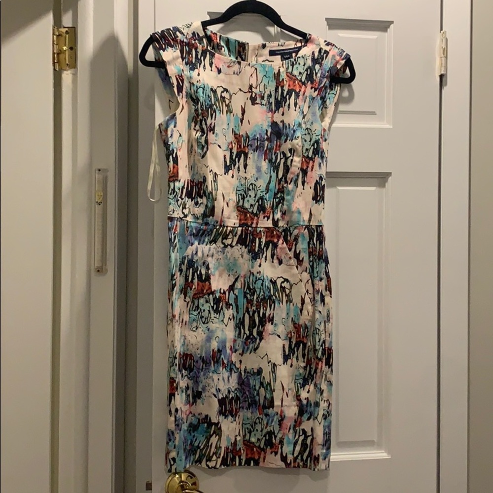 Colorful French connection dress